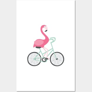 Cool flamingos Posters and Art